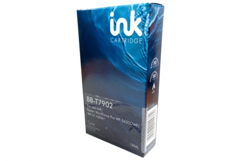 Bluebox Compatible Epson Printer Ink T7902 79XL Cyan 19ML