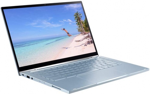 Grade2B - ASUS Flip C433TA 14in 2-in-1 Silver Chromebook - Intel m3-8100Y 4GB RAM 64GB eMMC - Chrome OS