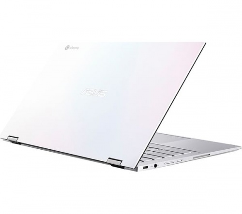 GradeB - ASUS Flip C436 14in 2-in-1 White Chromebook - Intel i5-10210U 8GB RAM 256GB SSD - ChromeOS