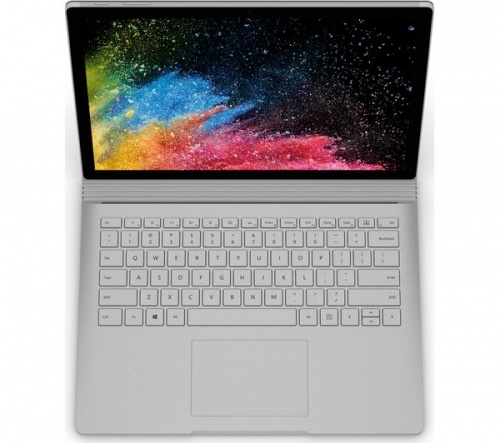 MICROSOFT Surface Book 2 13.5in - 256 GB - Silver Intel i7-8650U 8GB RAM 256GB SSD - Windows 10 Pro - GeForce GTX 1050 | Quad HD display