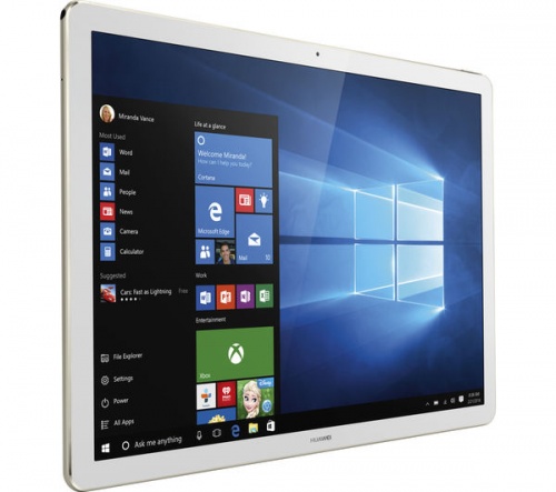 GradeB - HUAWEI MateBook 12in 2 in 1 - White & Champagne Gold - Intel m3-6Y30 4GB RAM 128GB SSD - Windows 10