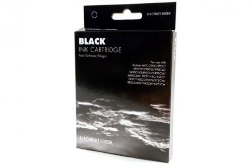 IJ Compatible Brother LC980 1100BK Black