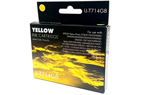 IJ Compatible Epson T714 Yellow Ink Cartridge