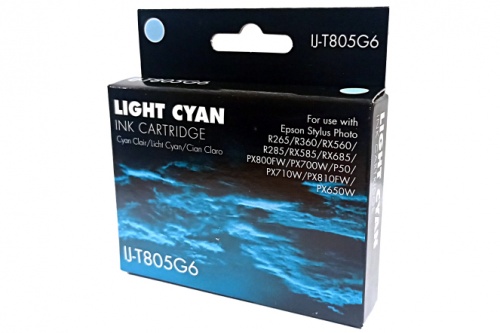 Ij Compatible Epson T0805G6 Light Cyan Ink Cartridge