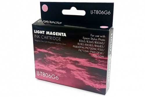 IJ Compatible Epson T0806G6 Light Magenta Ink Cartridge