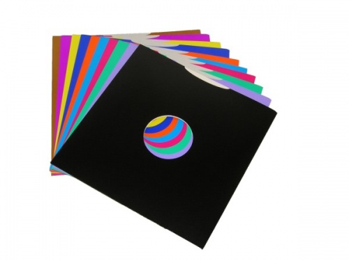 Neo 7" LP Vinyl Card sleeve 50 pack - in Blue