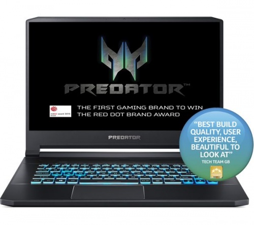 GradeB - ACER Predator Triton 500 15.6in Gaming Laptop - Intel i7-9750H 16GB RAM 512GB SSD RTX 2060 6GB - Windows 10