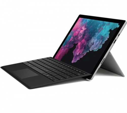 GradeB - MICROSOFT 12.3in Platinum Surface Pro 6 & Black Typecover - Intel Core i5 8GB RAM 128GB SSD - Windows 10