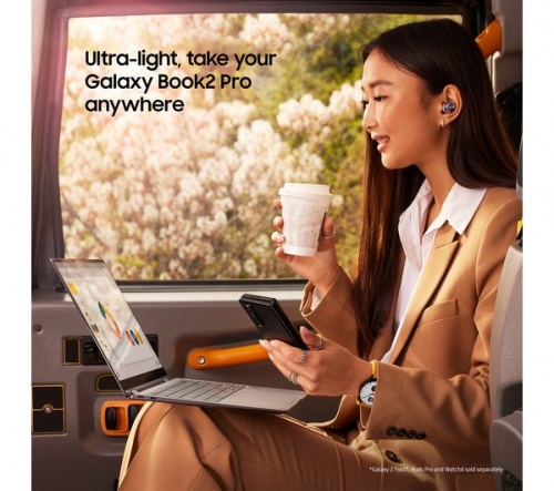 GradeB - SAMSUNG Galaxy Book2 Pro 360 15.6in 2-in-1 SilverLaptop - Intel Evo© platform Intel i7-1260P 16GB RAM 512GB SSD - Windows 10/11 | Full HD touchscreen Inc stylus