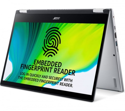 GradeB - ACER Spin 3 14in 2-in-1 Silver Laptop - Intel i5-1035G1 8GB RAM 256GB SSD - Windows 10 | Touchscreen