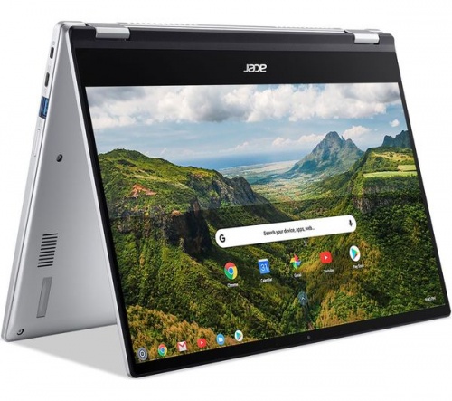 ACER Spin 514 14in 2-in-1 Silver Chromebook - AMD Ryzen 5 3500C 8GB RAM 128GB eMMC - Chrome OS | Full HD touchscreen