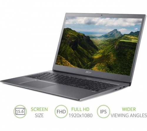 ACER 715 15.6in Grey Chromebook - Intel i3-8130U 8GB RAM 128GB eMMC - Chrome OS | Full HD screen