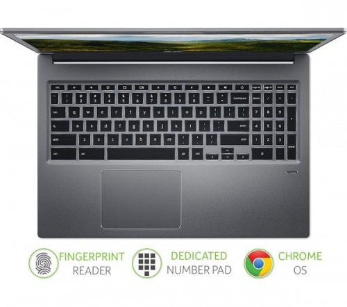 ACER 715 15.6in Grey Chromebook - Intel i3-8130U 8GB RAM 128GB eMMC - Chrome OS | Full HD screen