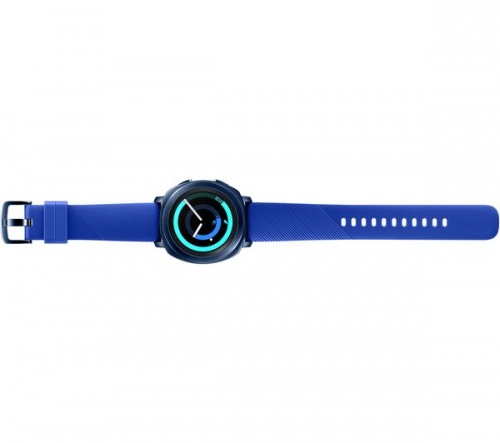 SAMSUNG Gear Sport - Blue - Silicone Strap
