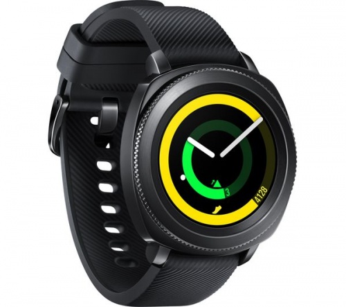 SAMSUNG Gear Sport - Black - Silicone Strap