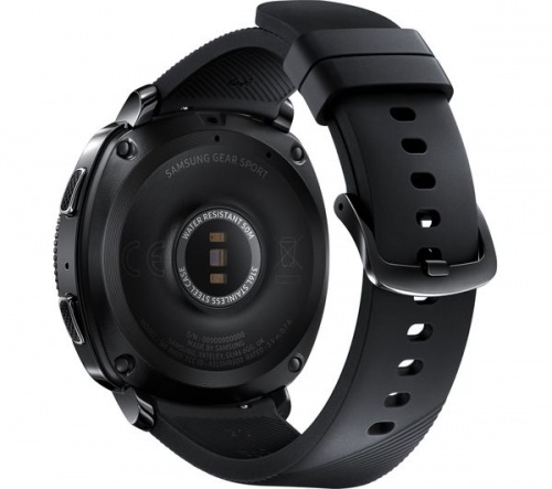 SAMSUNG Gear Sport - Black - Silicone Strap