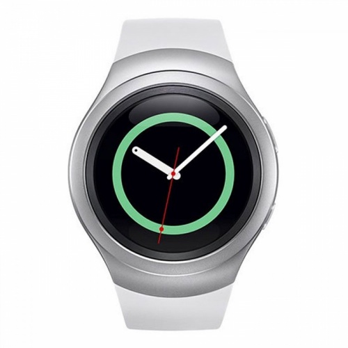 GradeB - SAMSUNG Gear S2 Smartwatch - Silver - Phone Functionality / Health Monitoring