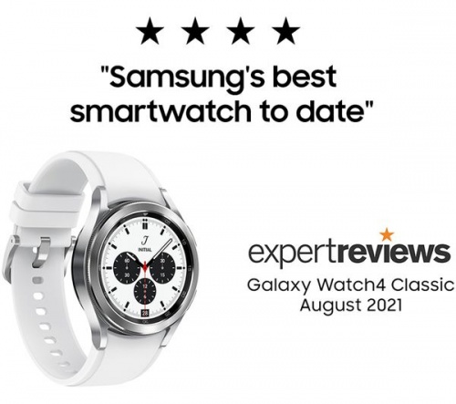 SAMSUNG Galaxy Watch4 42mm Classic 4G - Stainless Steel | Silver