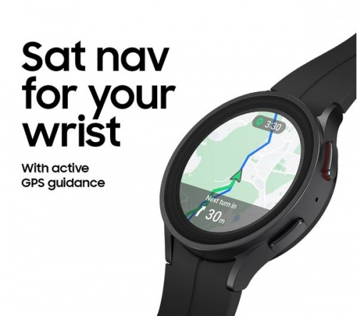 GradeB - SAMSUNG Galaxy Watch5 Pro BT 45 mm with Bixby & Google Assistant - Grey Titanium