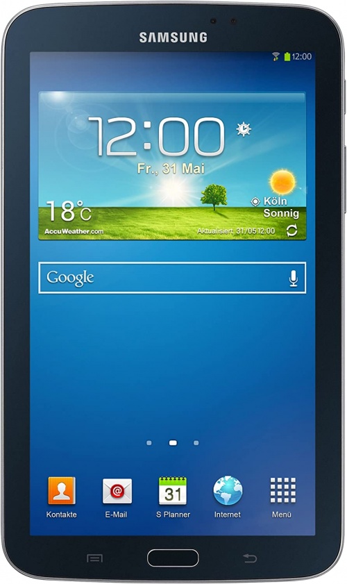 GradeB - SAMSUNG Galaxy Tab 3 7in Tablet - 8 GB -  Black Android 4.1 (Jelly Bean)