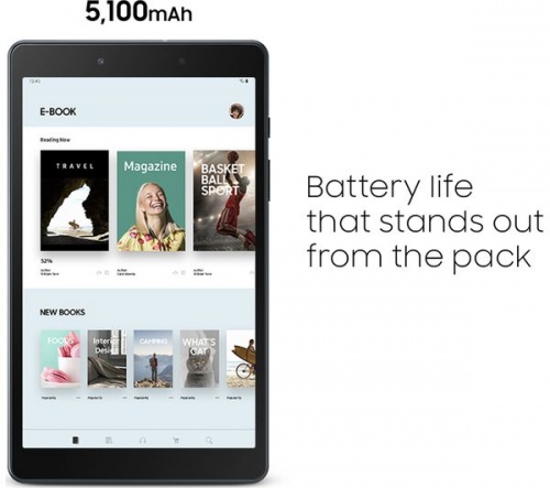 GradeB - SAMSUNG Galaxy Tab A 8in Tablet Black (2019) - 32GB Wi-Fi Android 9.0 (Pie)
