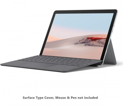 MICROSOFT 10.5in Surface Go 2 Platinum - Intel Pentium 128GB Intel Pentium Gold 4425Y 8GB RAM 128GB SSD - Windows 10 | Full HD touchscreen