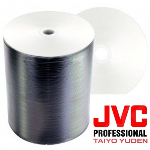 Taiyo Yuden Professional 16x DVD-R Full Face Printable Pack of 100