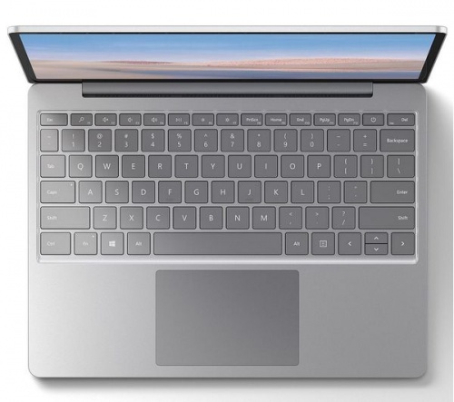 MICROSOFT 12.5in Platinum Surface Laptop Go -Intel i5-1035G1 8GB RAM 128GB SSD - Windows 10