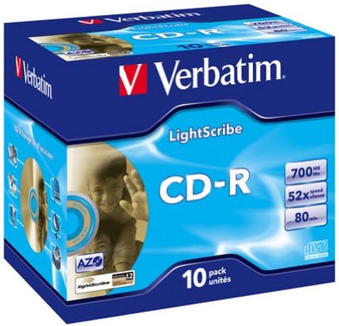 Verbatim CD-R AZO LightScribe 10 Pack