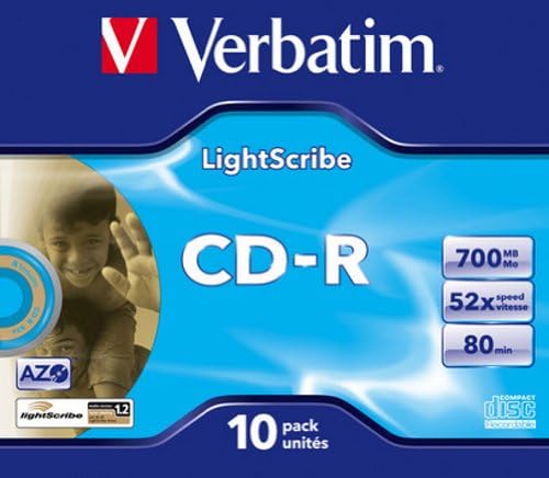 Verbatim CD-R AZO LightScribe 10 Pack