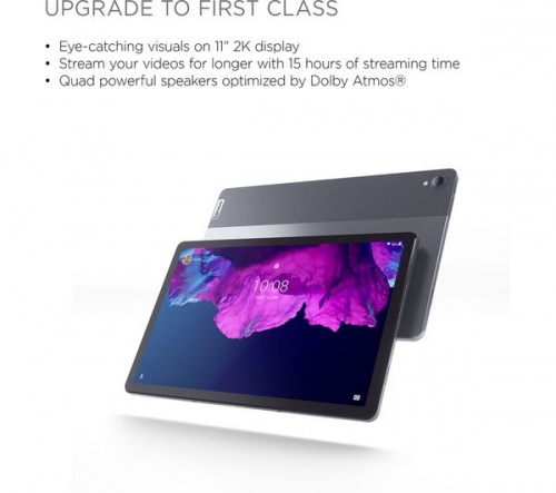 GradeB - LENOVO Tab P11 Plus 4GB 11in 128GB Grey Quad HD screen Tablet