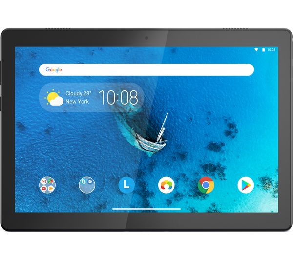 LENOVO Tab M10 10.1in 16GB Black Tablet - Android 9.0 (Pie)