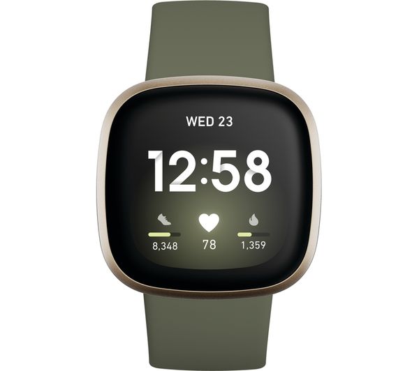 GradeB - FITBIT Versa 3 - Soft Gold & Olive - Universal