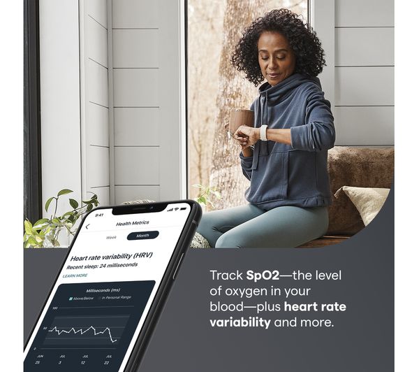 FITBIT Charge 5 Black Fitness Tracker Universal