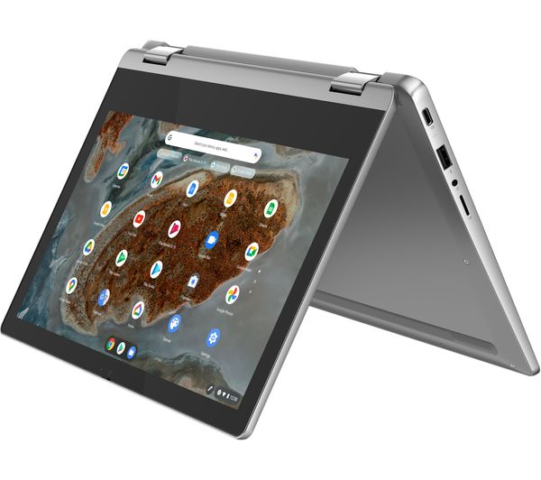 LENOVO IdeaPad Flex 3 11.6in 2-in-1 Grey Chromebook - MediaTek MT8183 4GB RAM 64GB eMMC - Chrome OS | Up to 16 hours