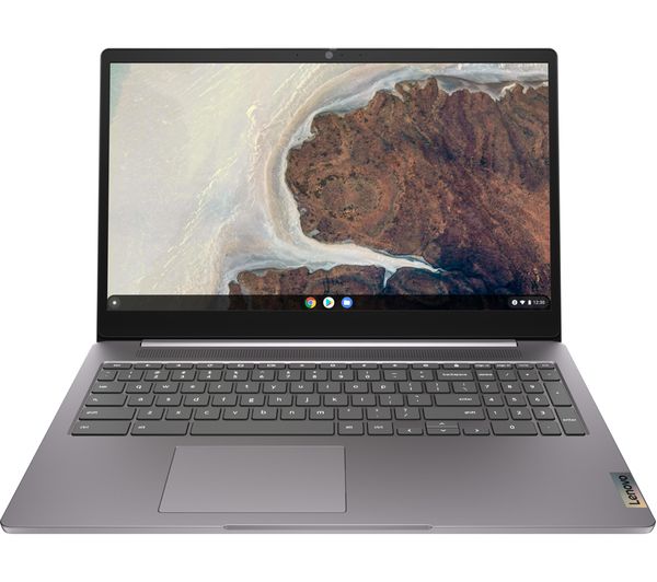 LENOVO IdeaPad 3i 15.6in Grey Chromebook - Intel Pentium Silver N6000 4GB RAM 64GB eMMC - Chrome OS