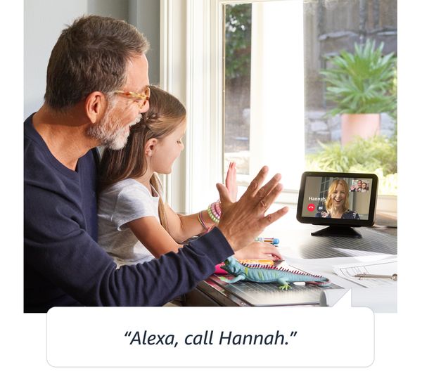 AMAZON Echo Show 8 (1st Gen) Smart Display with Alexa - Black