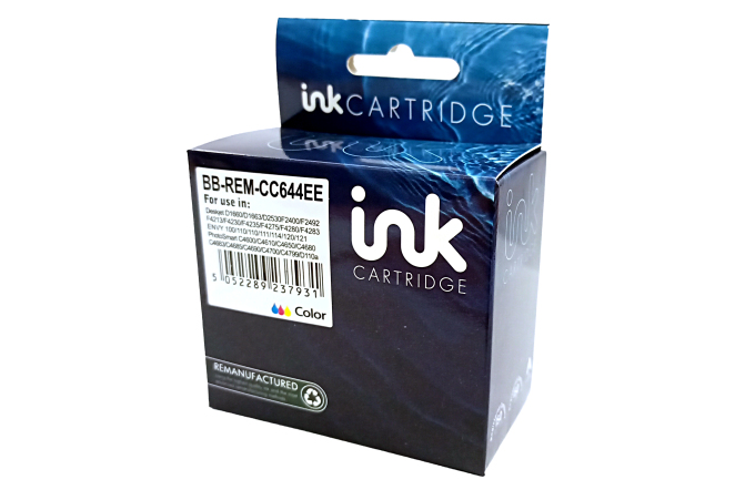 Remanufactured HP300XL Colour (CC643EE) Inkjet Cartridge (HP 300)