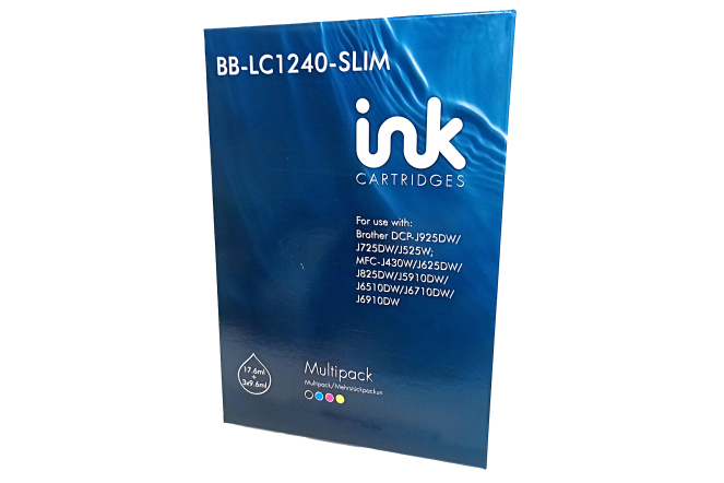 Bluebox Compatible Brother LC1240 Multipack BCMY