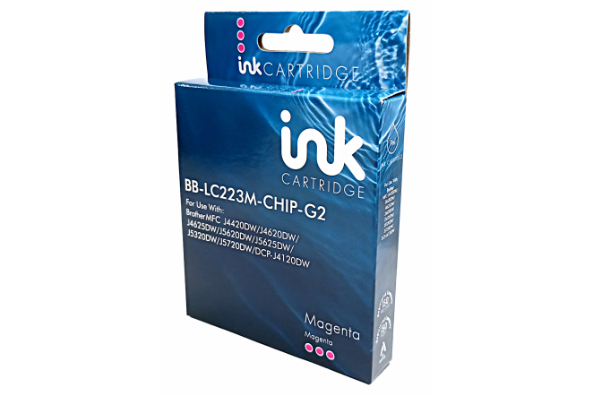 Bluebox Brother LC 223 Magenta (LC223) Inkjet Cartridge (10.6ml) G2