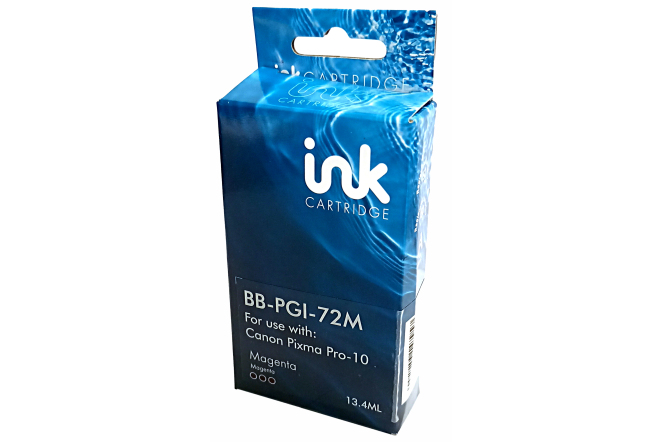 Bluebox Canon PGI72M (PGI 72) Magenta Inkjet Cartridge (13ml)