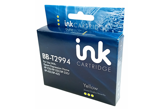 BB-T2994 29XL Compatible Yellow Ink Cartridges For Epson XP-235 XP-332 XP-335 Strawberry