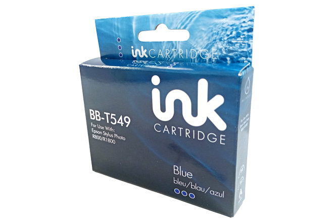 BlueBox Compatible Epson T0549 Blue Cartridge