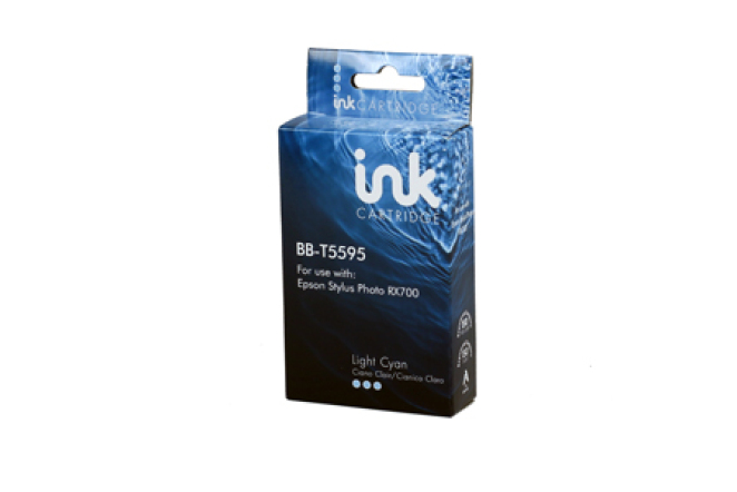 Bluebox Compatible Epson T5595 Light Cyan Inkjet Cartridge