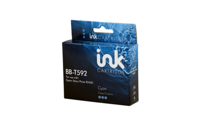 Bluebox Compatible Epson T0592 Cyan Ink Cartridge