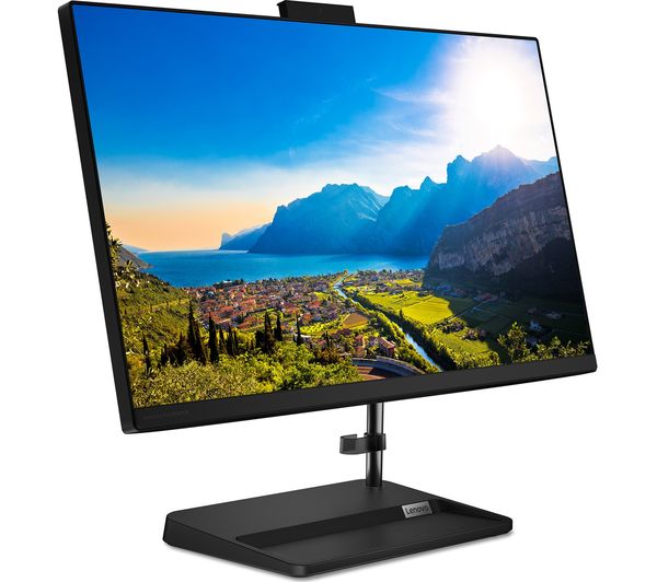 LENOVO IdeaCentre AIO 3 23.8in Black All-in-One PC - AMD Ryzen 3 5300U 4GB RAM 128GB SSD 23.8in Full HD display Windows 10/11