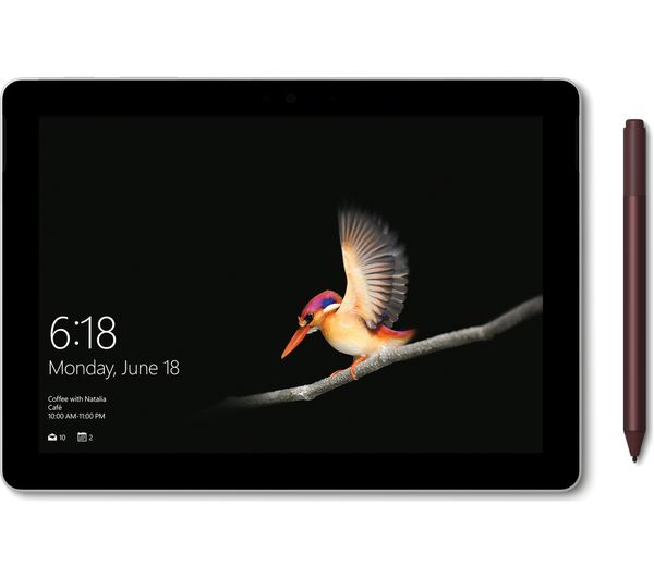 Grade2B - MICROSOFT 10in Surface Go - Silver - Intel Pentium Gold 4415Y 8GB RAM 128GB SSD - Windows 10