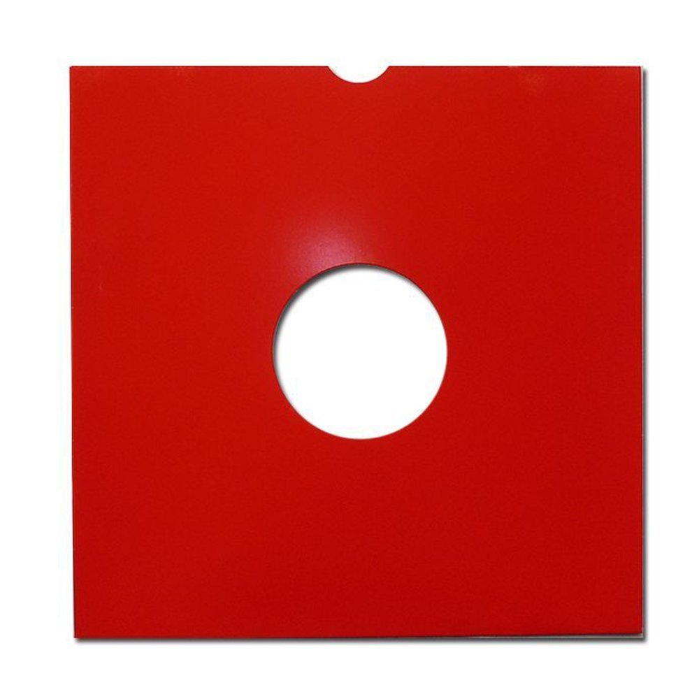 Neo 7" LP Vinyl Card sleeve 50 pack - in Red