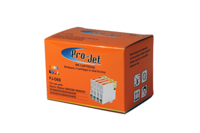 Projet Epson T0611 T0612 T0613 T0614 T0615 Compatible Ink