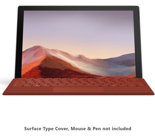 MICROSOFT 12.3in Platinum Surface Pro 7 - Intel i5-1035G4 8GB RAM 256GB SSD - Windows 10 | Iris© Plus | Quad HD touchscreen